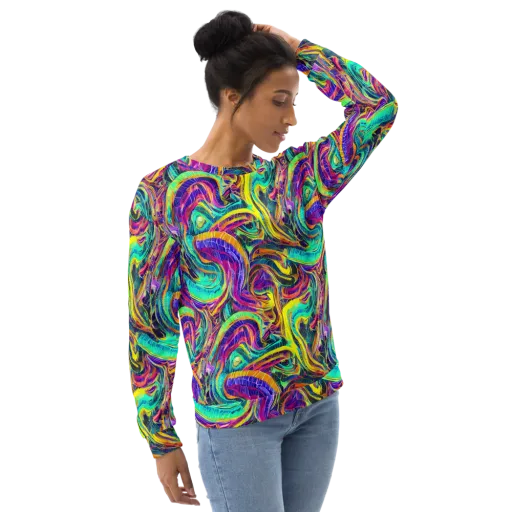 Fevered Spectrum on a Sweatshirt