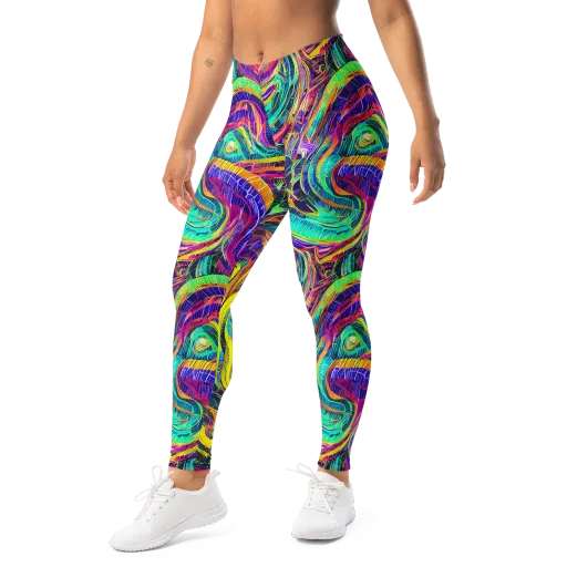 Fevered Spectrum on a Leggings