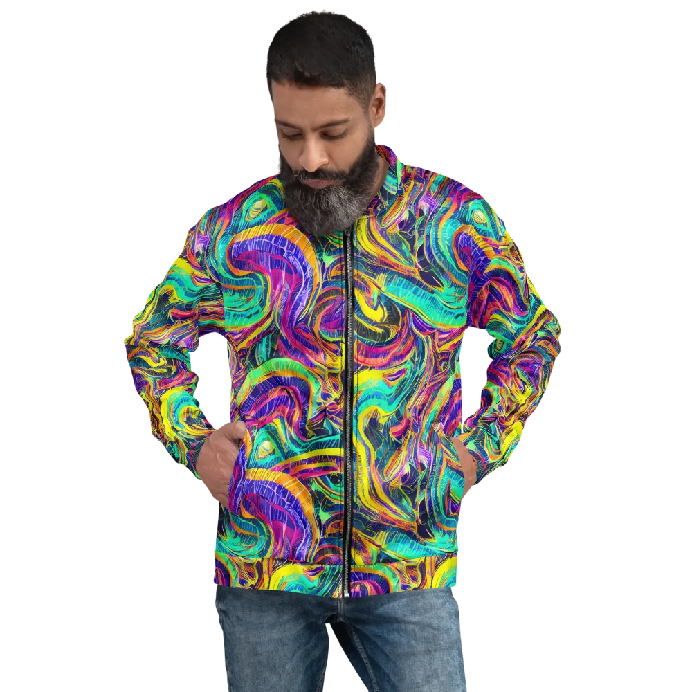 Fevered Spectrum on Bomber Jacket — Front