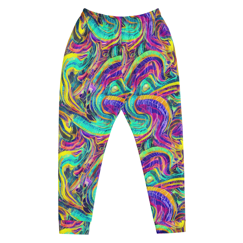 Fevered Spectrum on Men's Joggers — Front