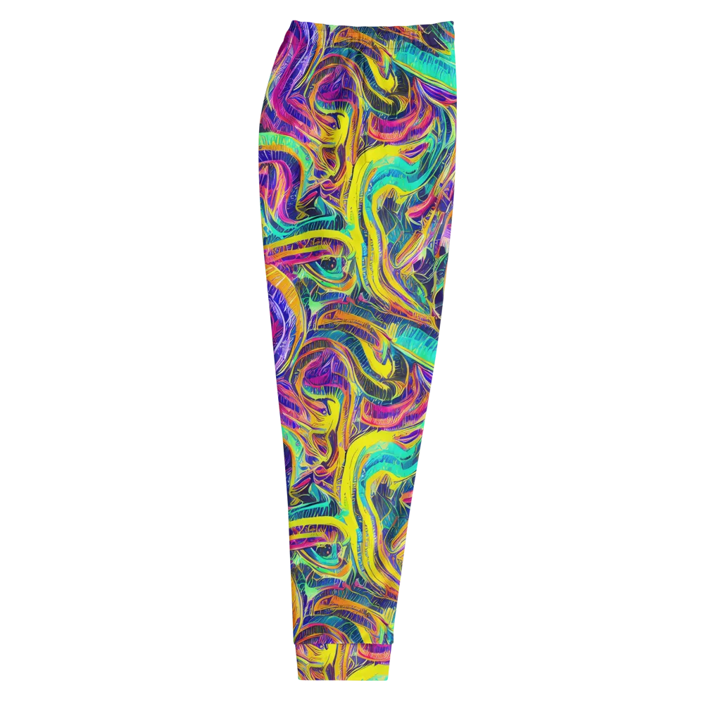 Fevered Spectrum on Men's Joggers — Right