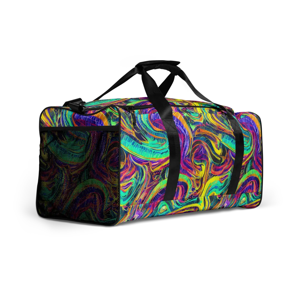 Fevered Spectrum on Duffle Bag — Right Front