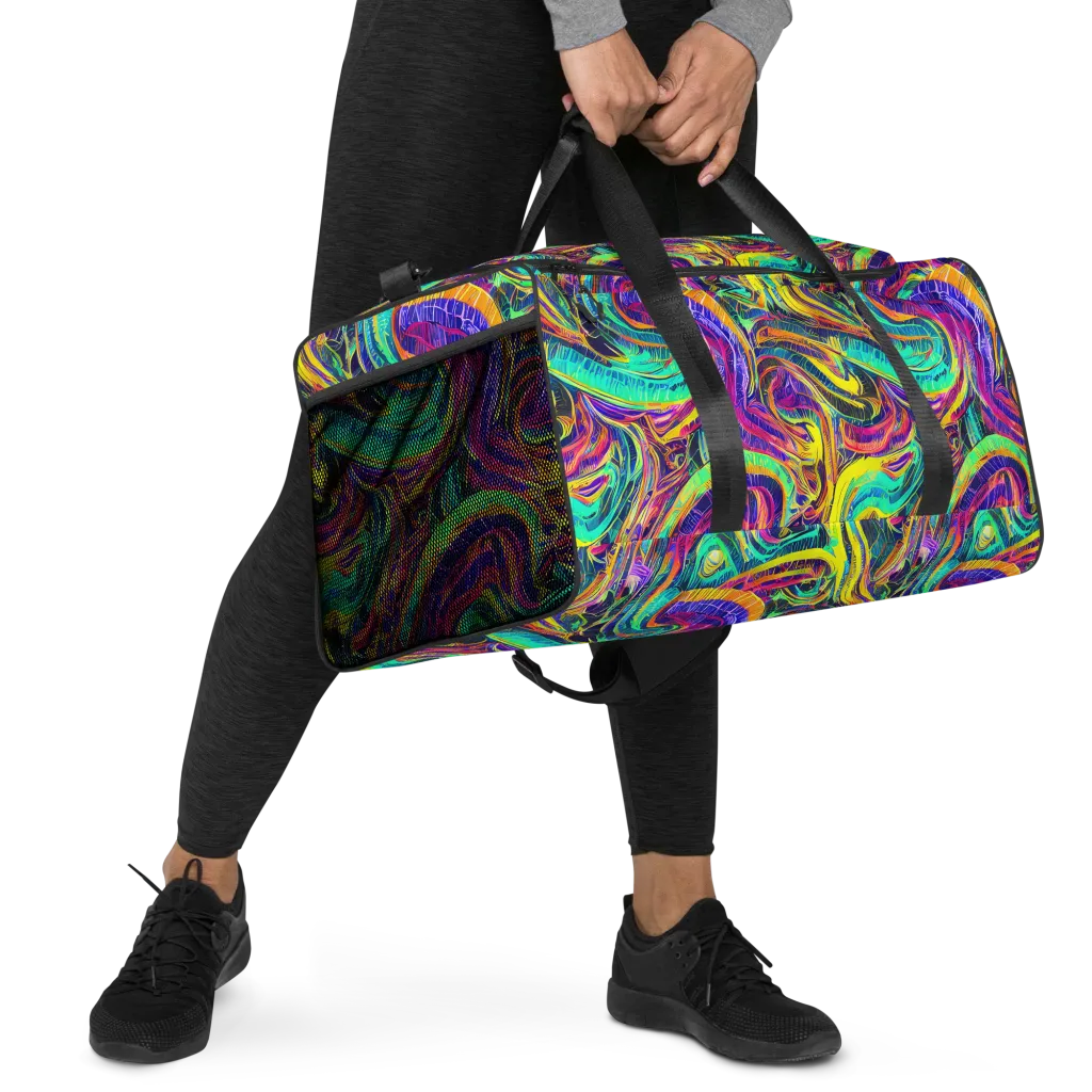 Fevered Spectrum on Duffle Bag — Right Front