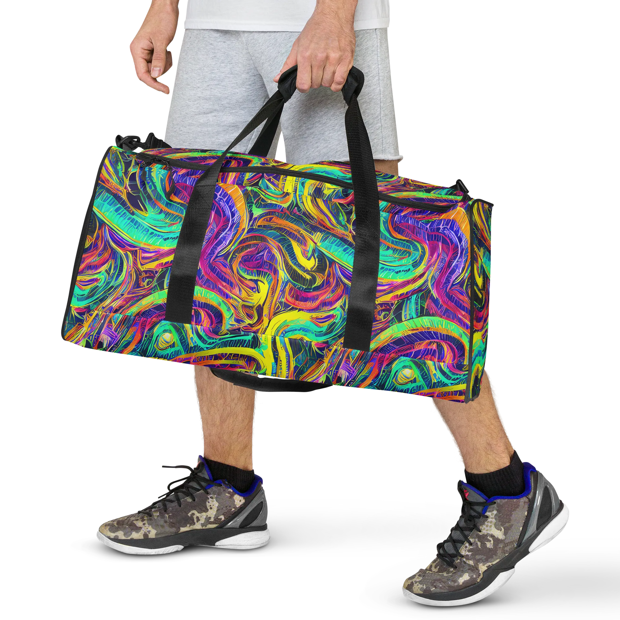 Fevered Spectrum on Duffle Bag — Front