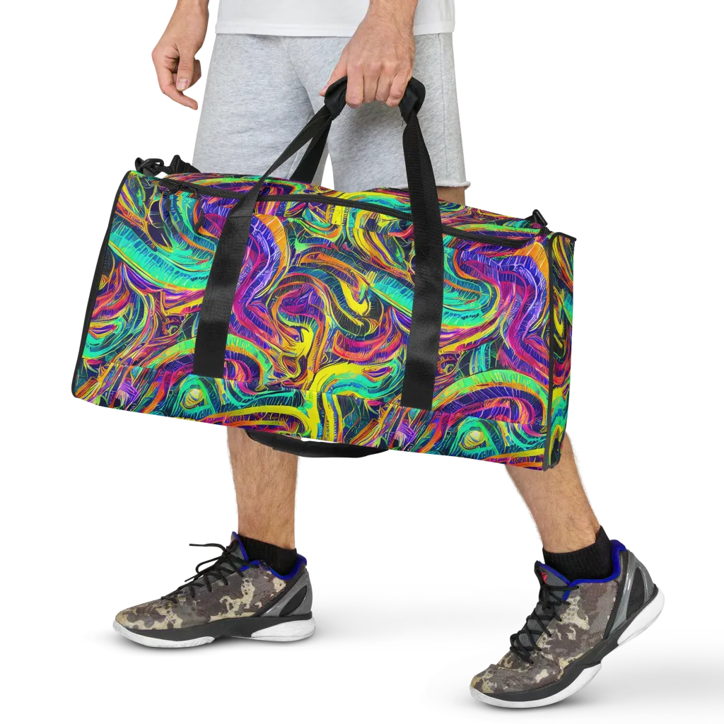 Fevered Spectrum on Duffle Bag — Front