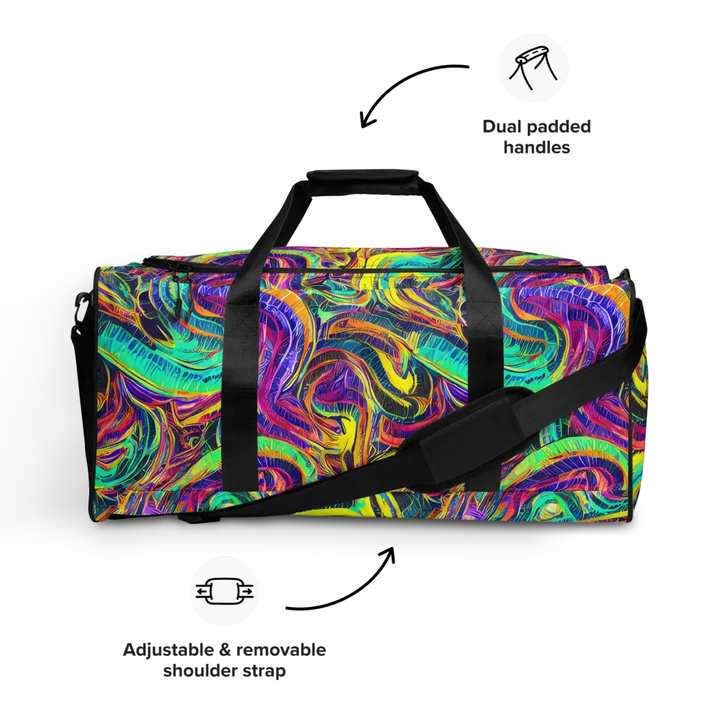 Fevered Spectrum on Duffle Bag — Front