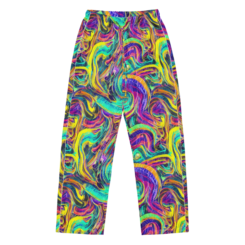 Fevered Spectrum on Women's Pajama Pants — Front