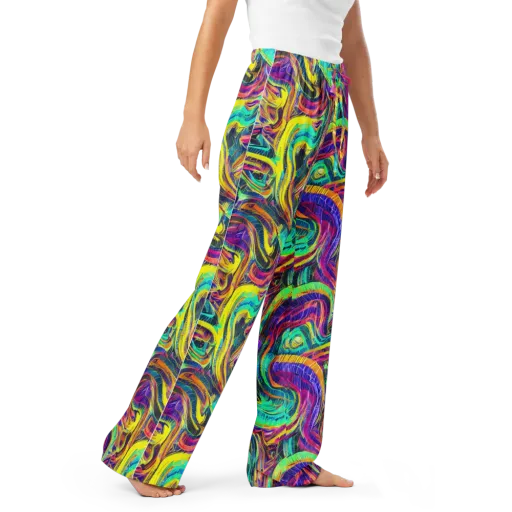 Fevered Spectrum on a Women's Pajama Pants
