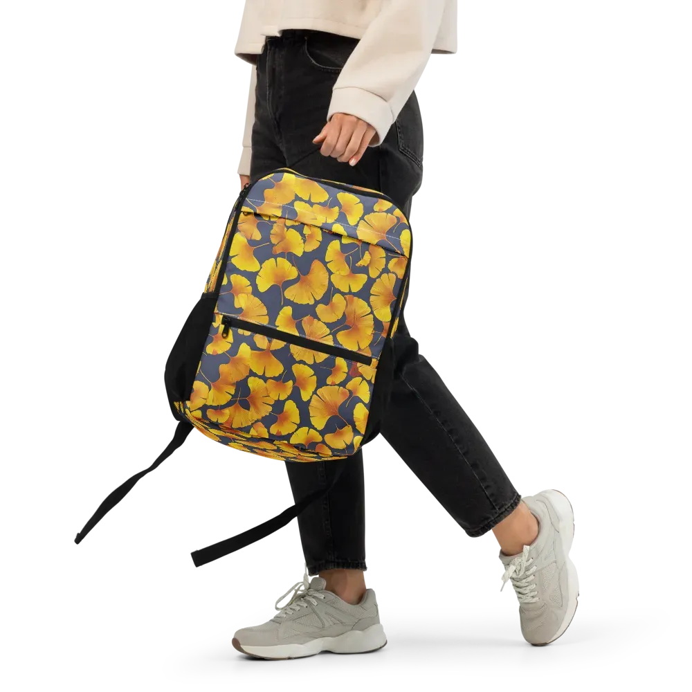 Ginkgo Afterglow on Utility Backpack — Front