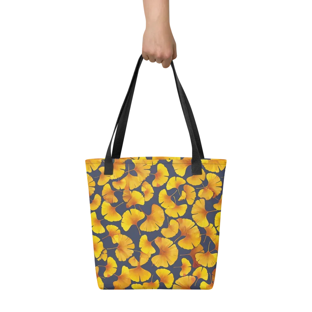 Ginkgo Afterglow on Tote Bag — Front