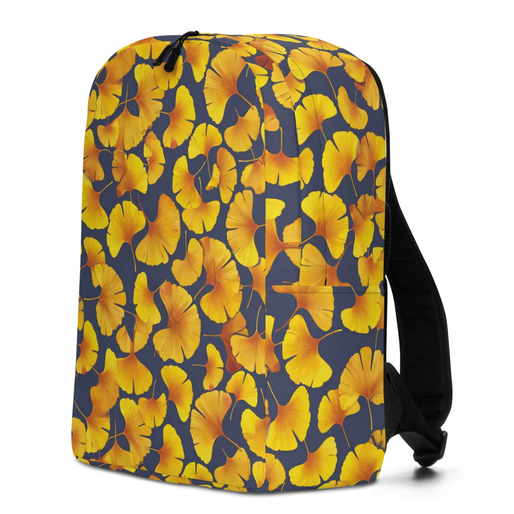 Ginkgo Afterglow on Minimalist Backpack — Left