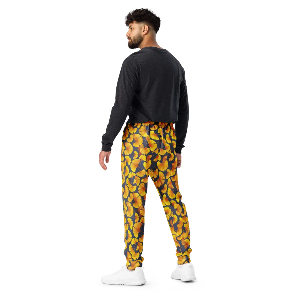 Ginkgo Afterglow on Men's Joggers — Back
