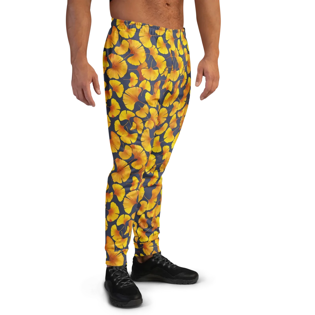 Ginkgo Afterglow on Men's Joggers — Right
