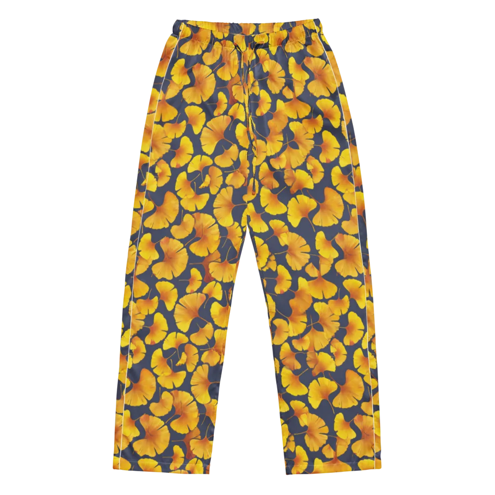 Ginkgo Afterglow on Women's Pajama Pants — Front
