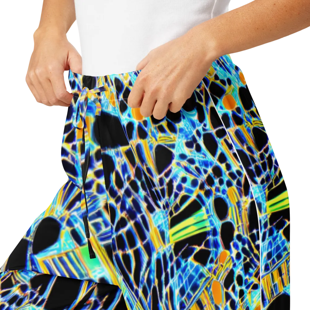 Blue Static on Women's Pajama Pants — Product details