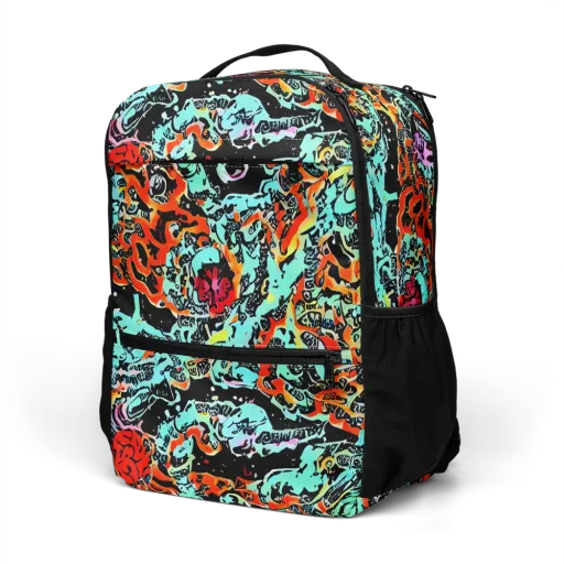 Neon Wildstyle on a Utility Backpack