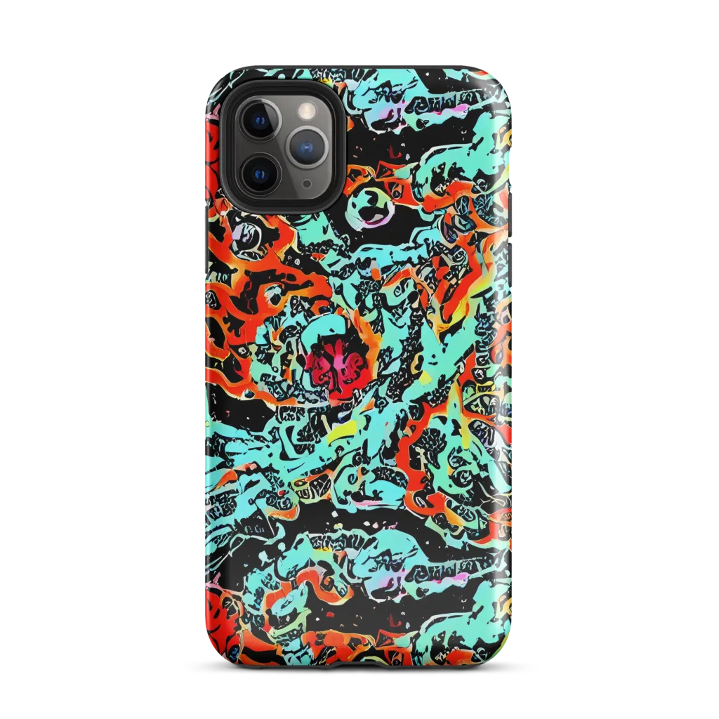 Neon Wildstyle on Tough Case for iPhone® — Front