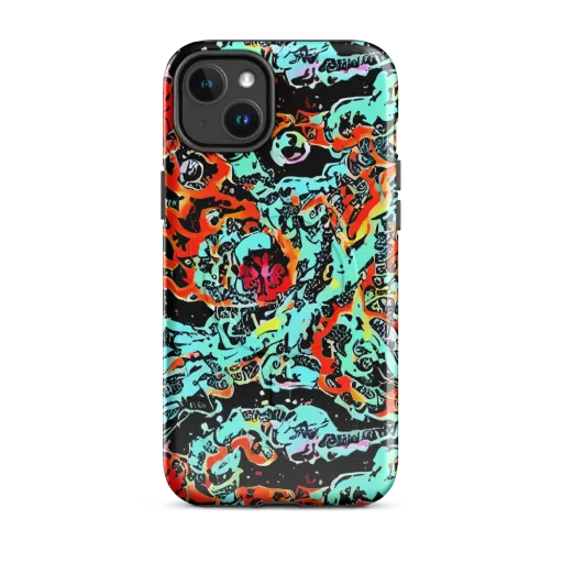 Neon Wildstyle on a MagSafe Tough Case for iPhone®