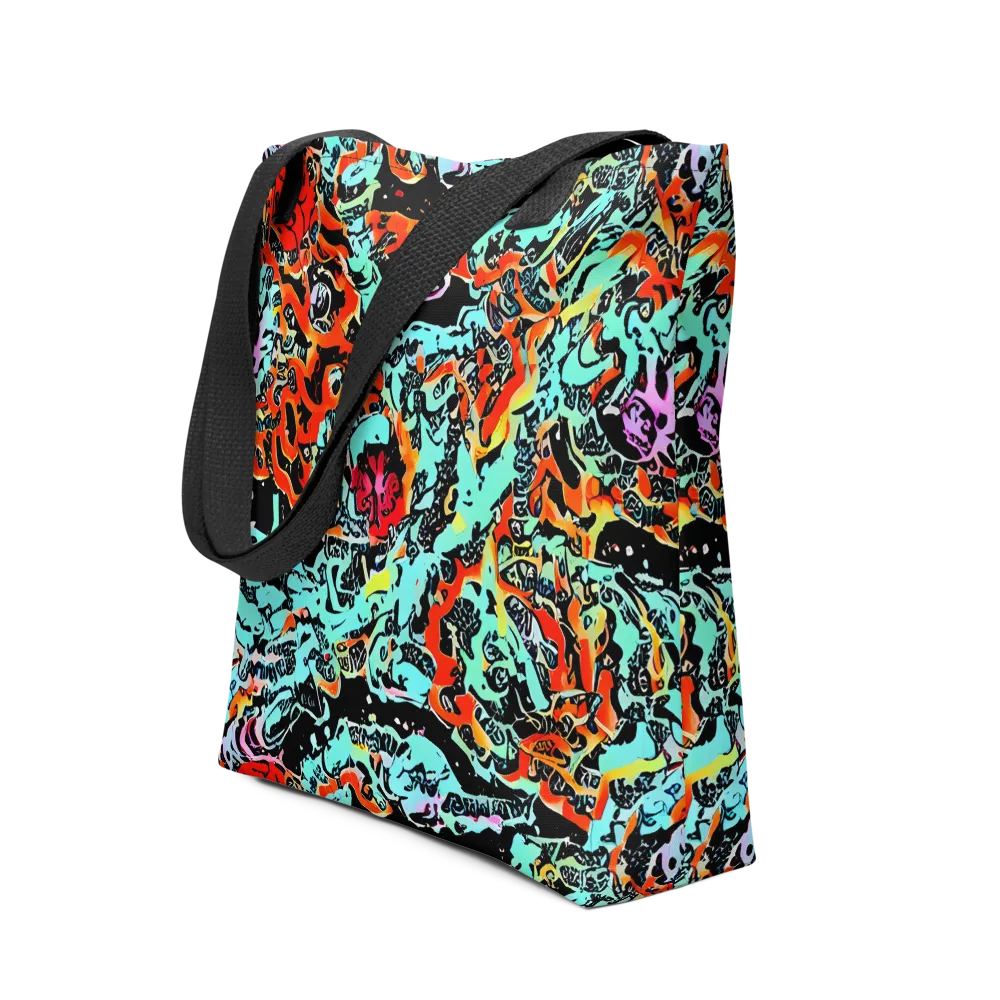 Neon Wildstyle on Tote Bag — Front