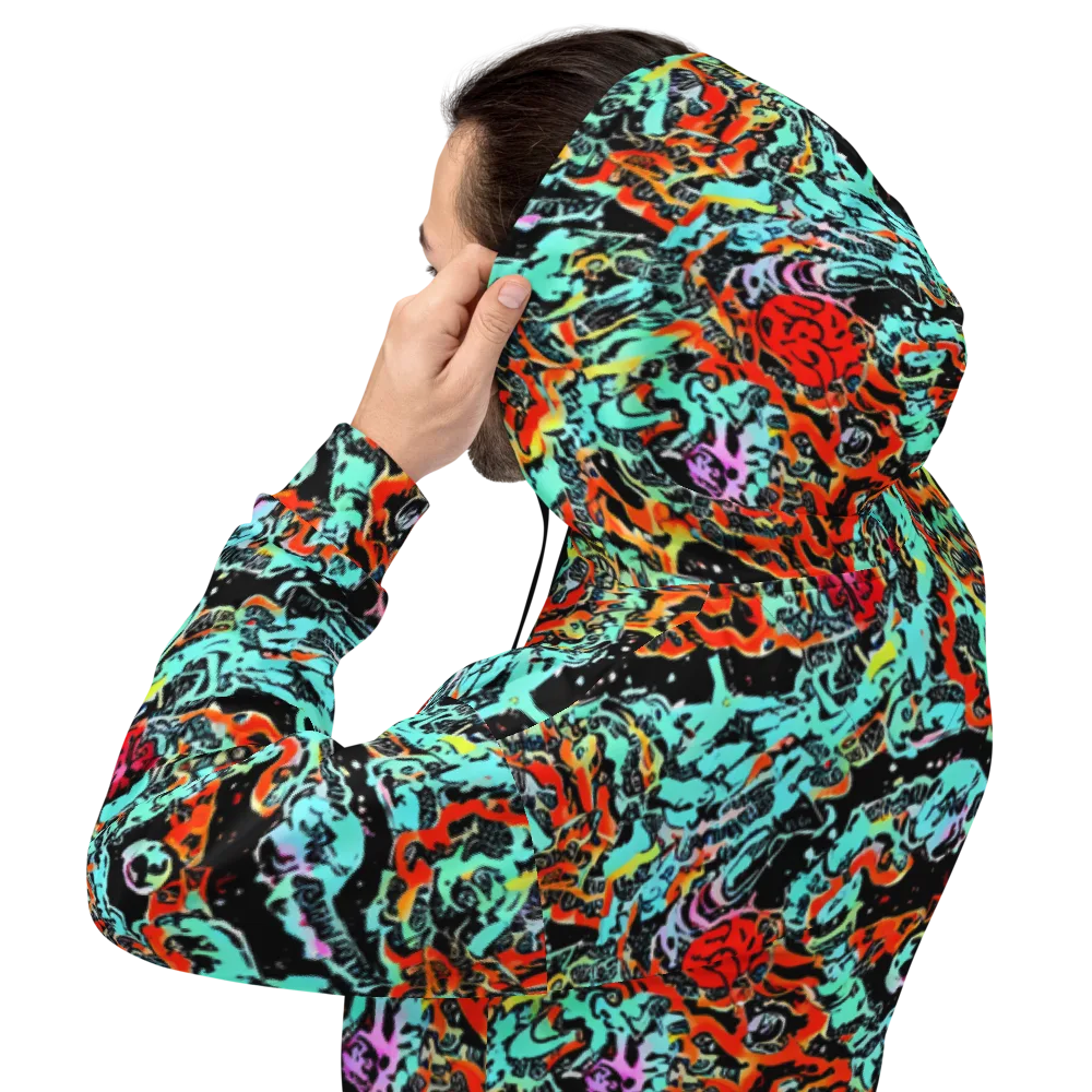 Neon Wildstyle on Hoodie — Back