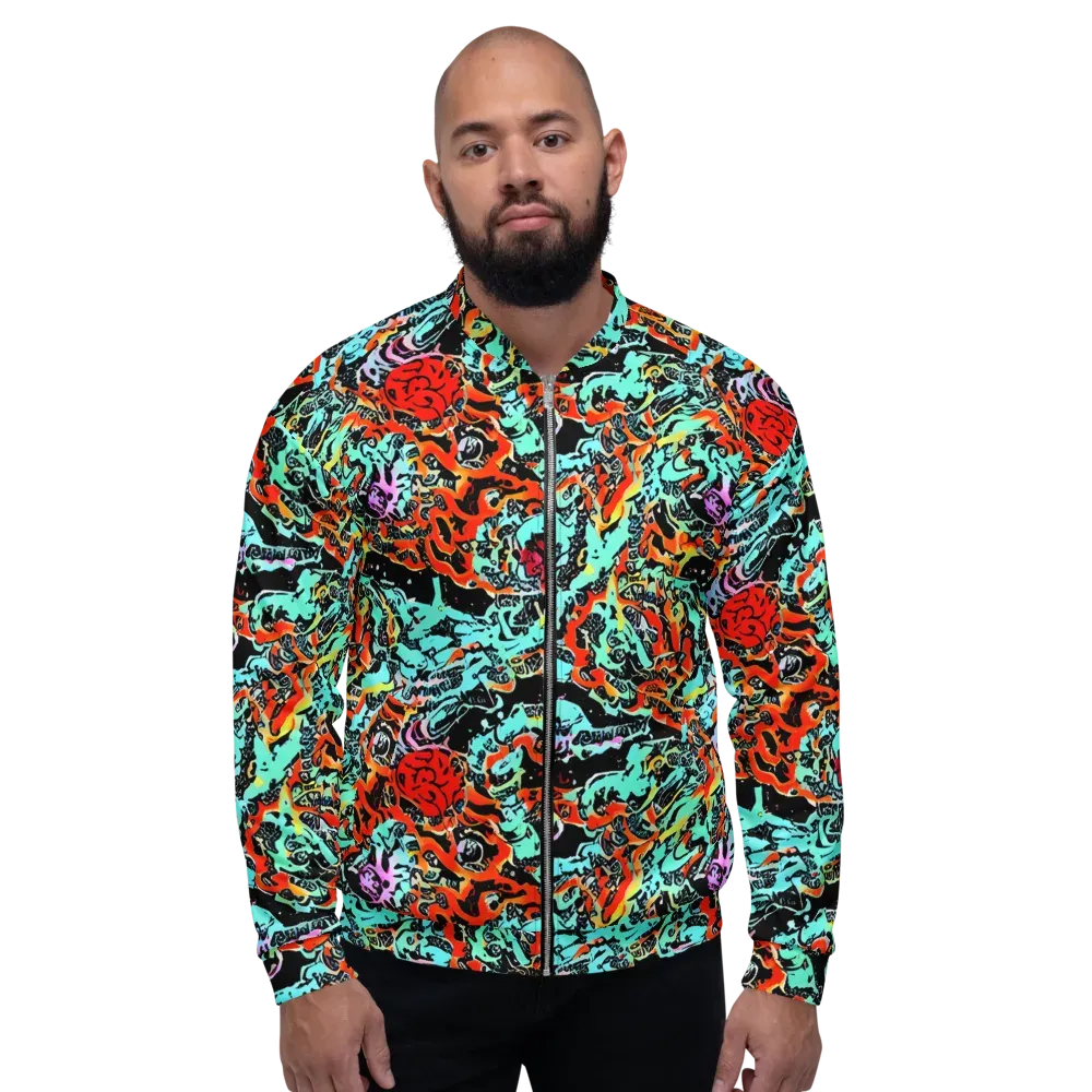Neon Wildstyle on Bomber Jacket — Front