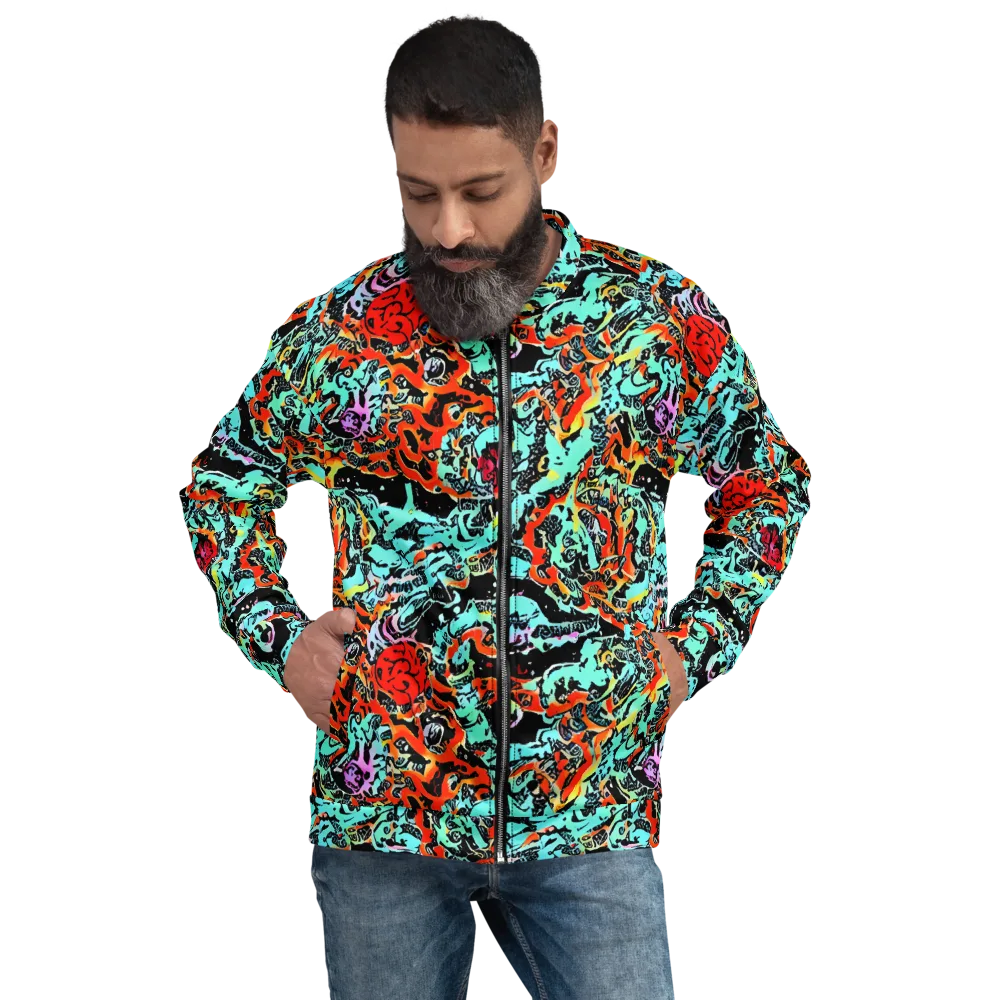 Neon Wildstyle on Bomber Jacket — Front