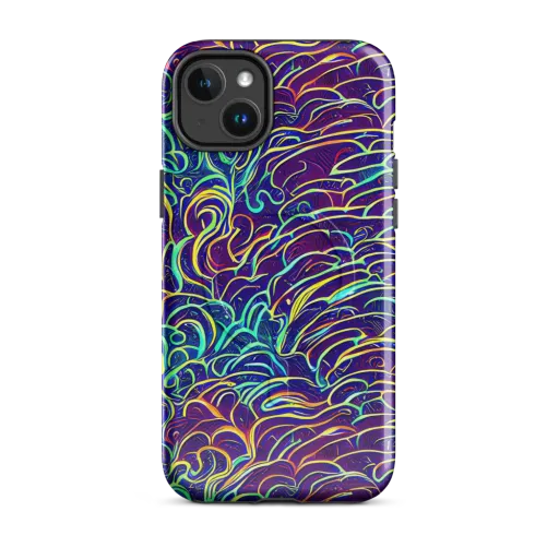Cosmic Calligraphy on a MagSafe Tough Case for iPhone®