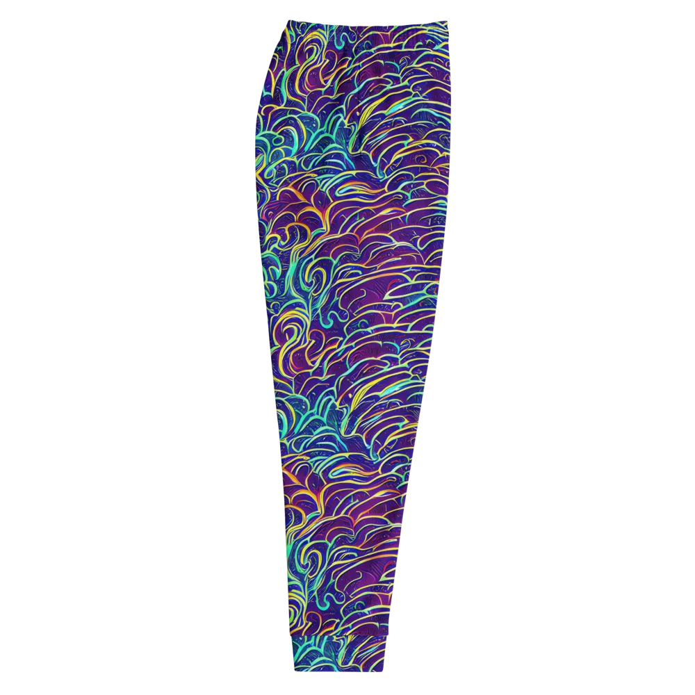 Cosmic Calligraphy on Men's Joggers — Right