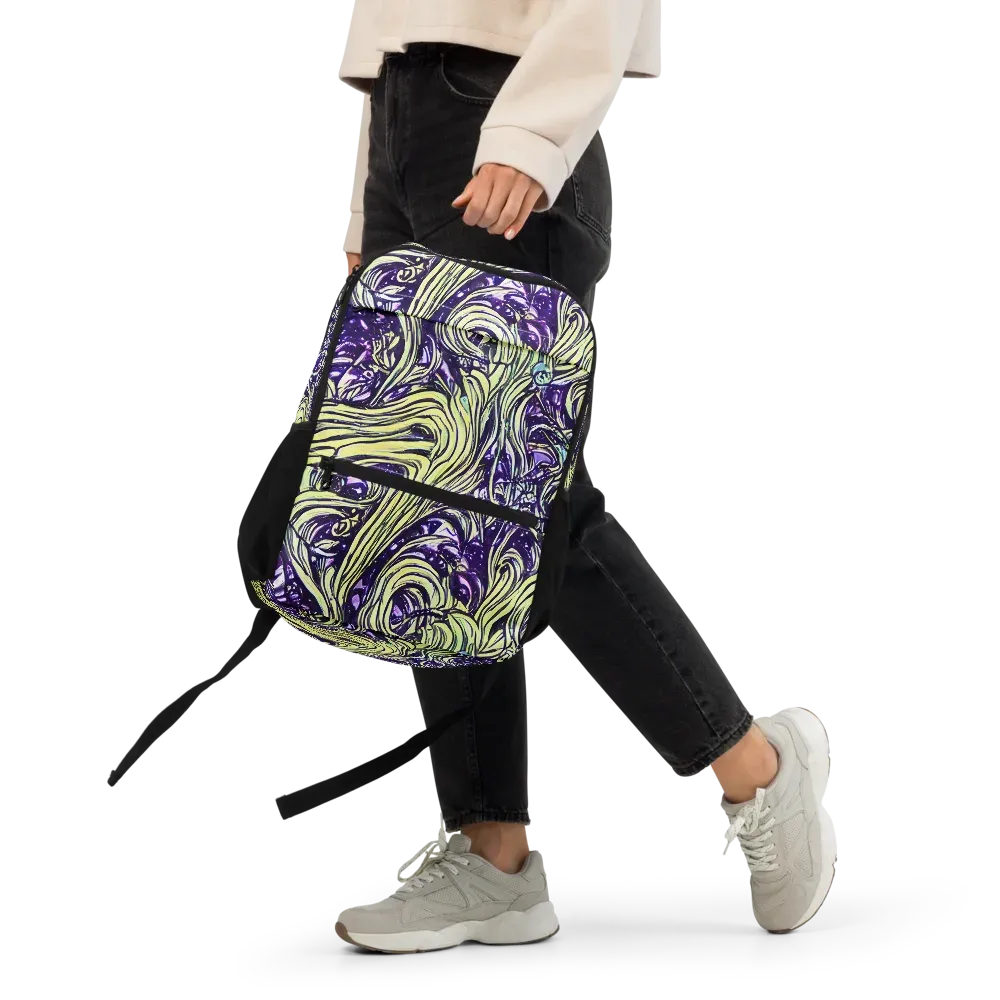 Acid Foliage on Utility Backpack — Front