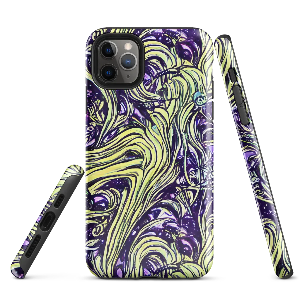 Acid Foliage on Tough Case for iPhone® — Front