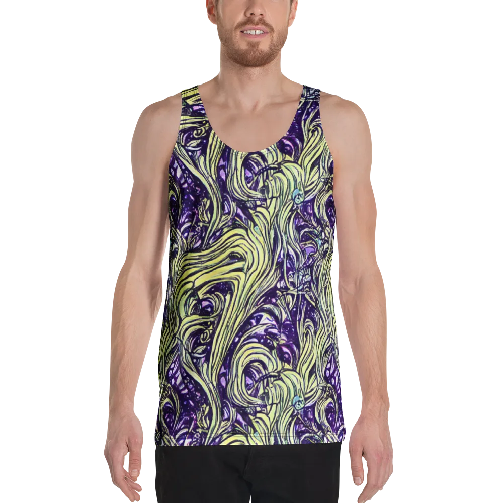 Acid Foliage on Men's Tank Top — Front
