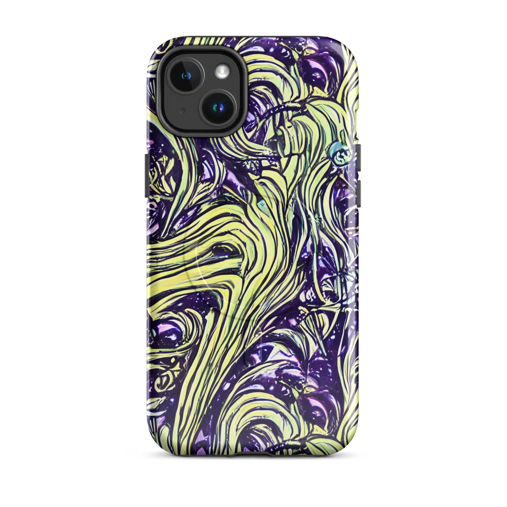 Acid Foliage on MagSafe Tough Case for iPhone® — Front