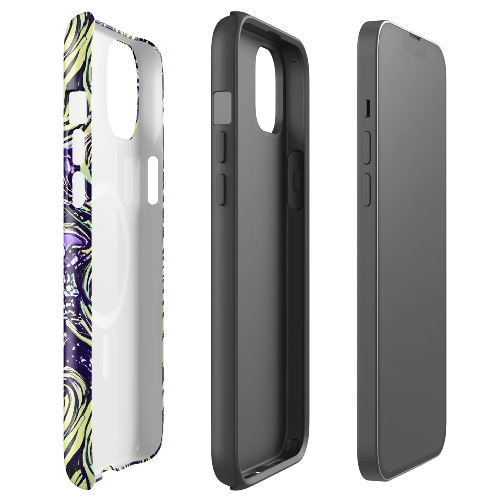 Acid Foliage on MagSafe Tough Case for iPhone® — Front