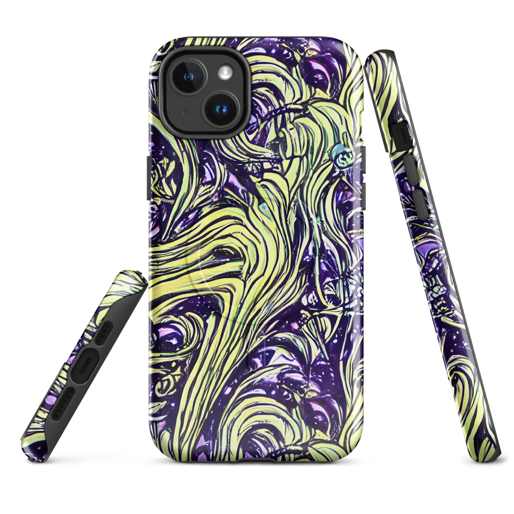 Acid Foliage on MagSafe Tough Case for iPhone® — Front