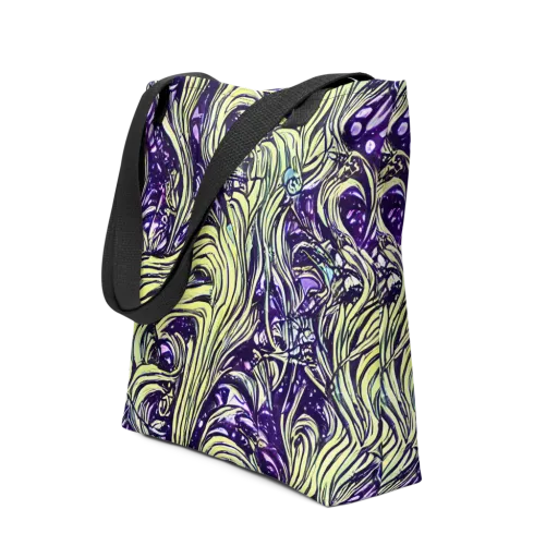 Acid Foliage on a Tote Bag