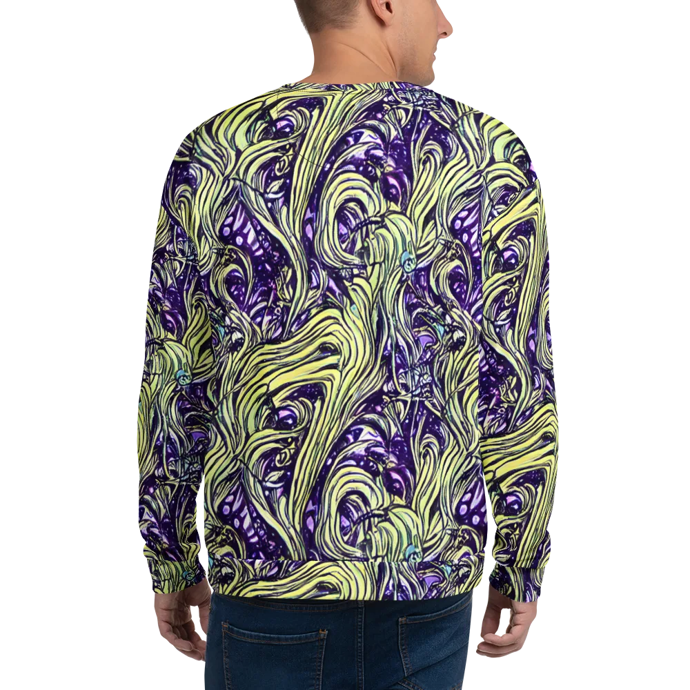 Acid Foliage on Sweatshirt — Back