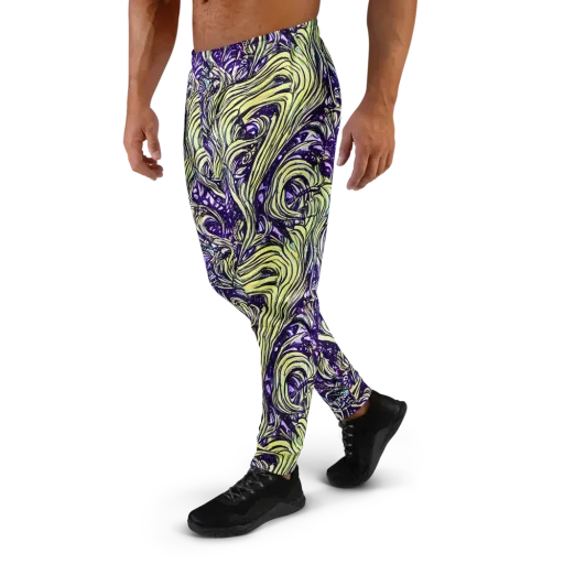 Acid Foliage on a Men's Joggers