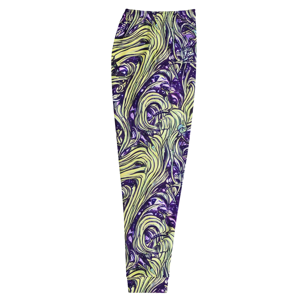 Acid Foliage on Men's Joggers — Right