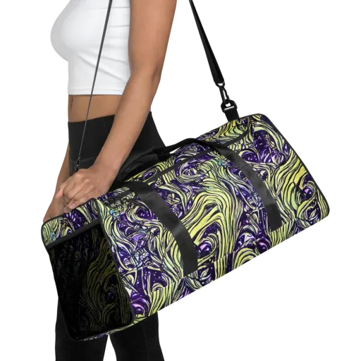Acid Foliage on a Duffle Bag