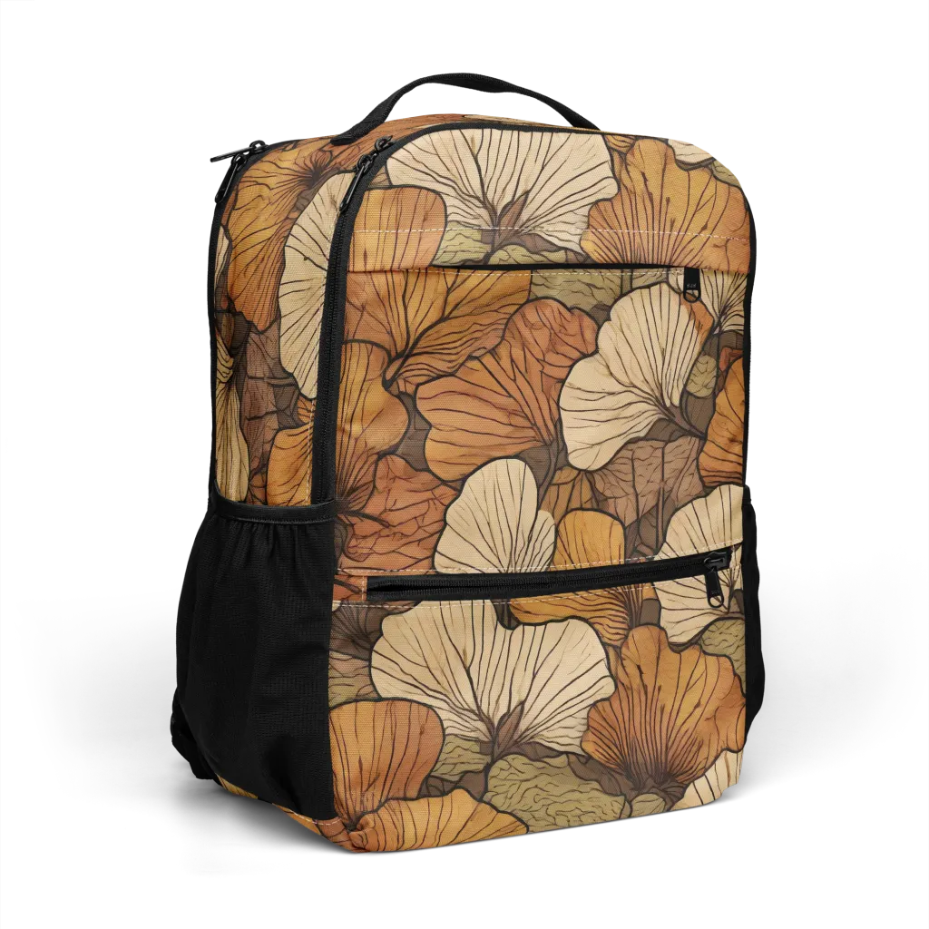 Amber Petal Atlas on Utility Backpack — Right Front