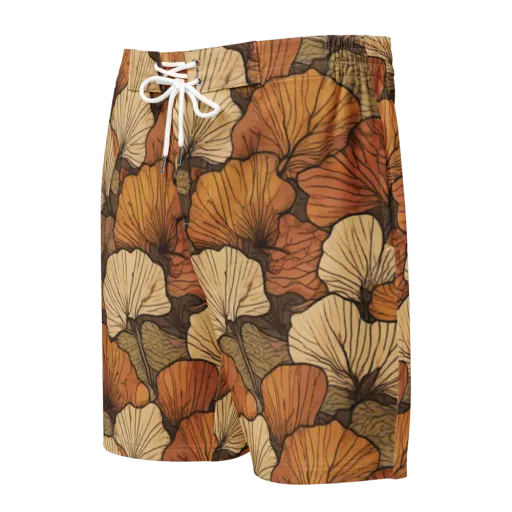 Amber Petal Atlas on a Men's Board Shorts