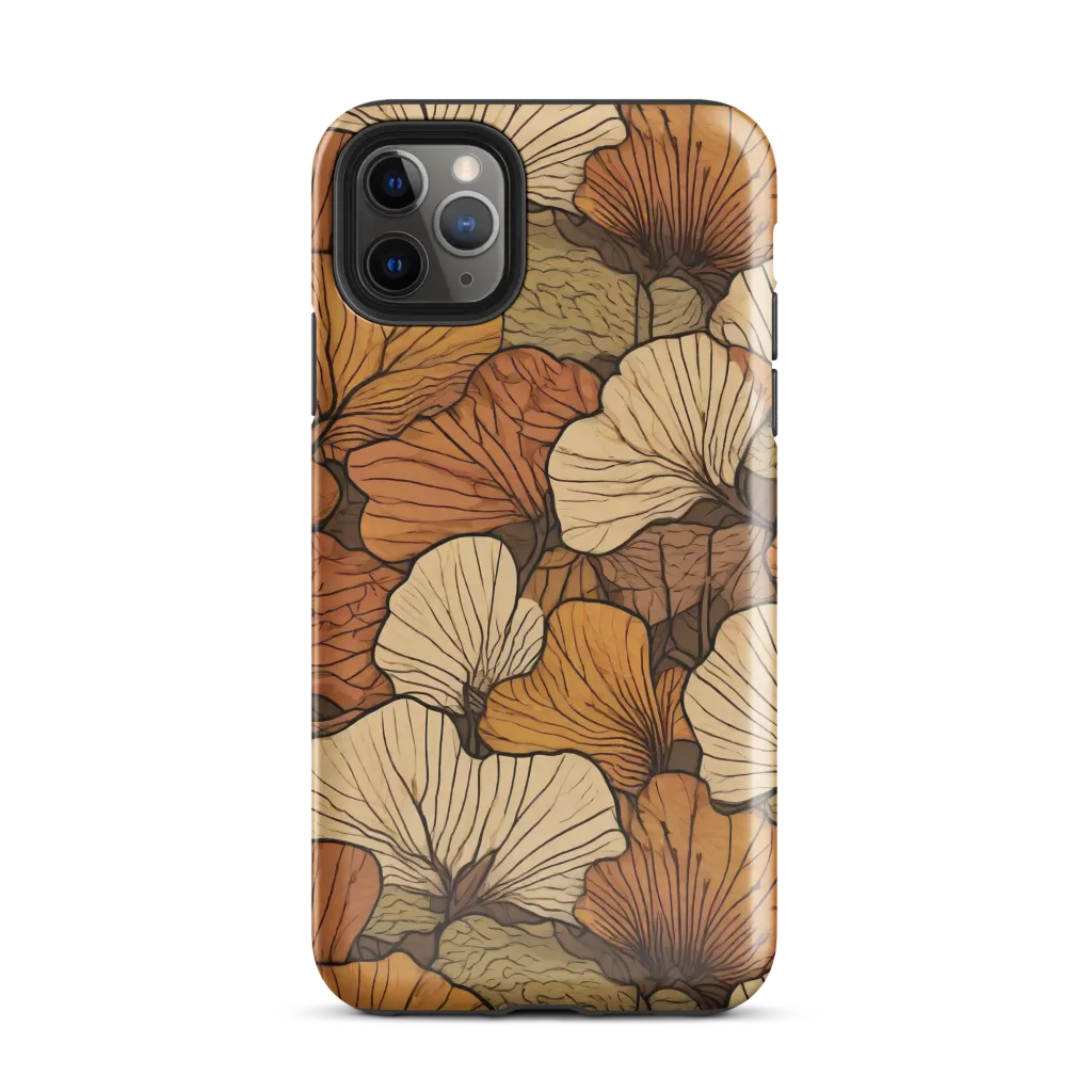 Amber Petal Atlas on Tough Case for iPhone® — Front