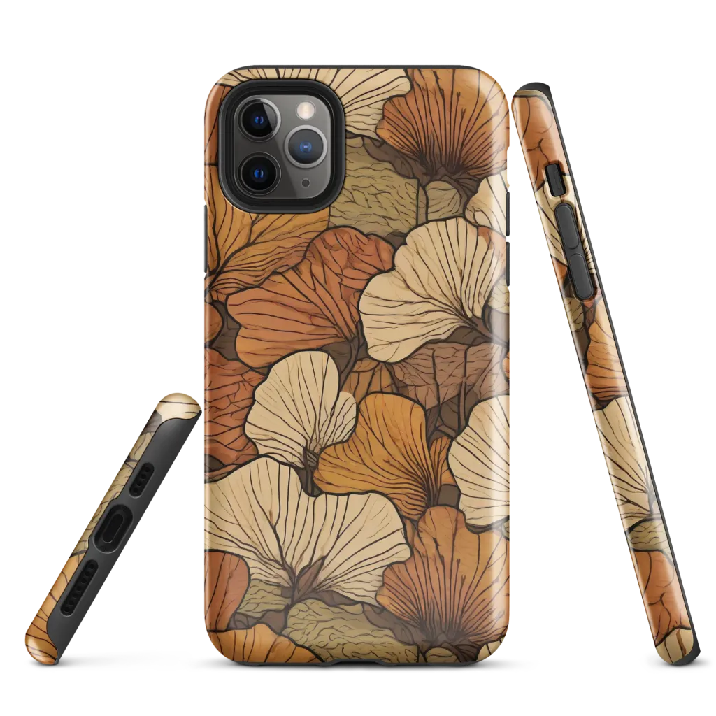 Amber Petal Atlas on Tough Case for iPhone® — Front