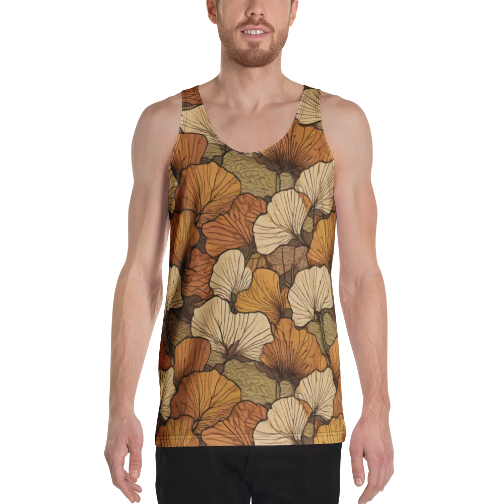 Amber Petal Atlas on Men's Tank Top — Front