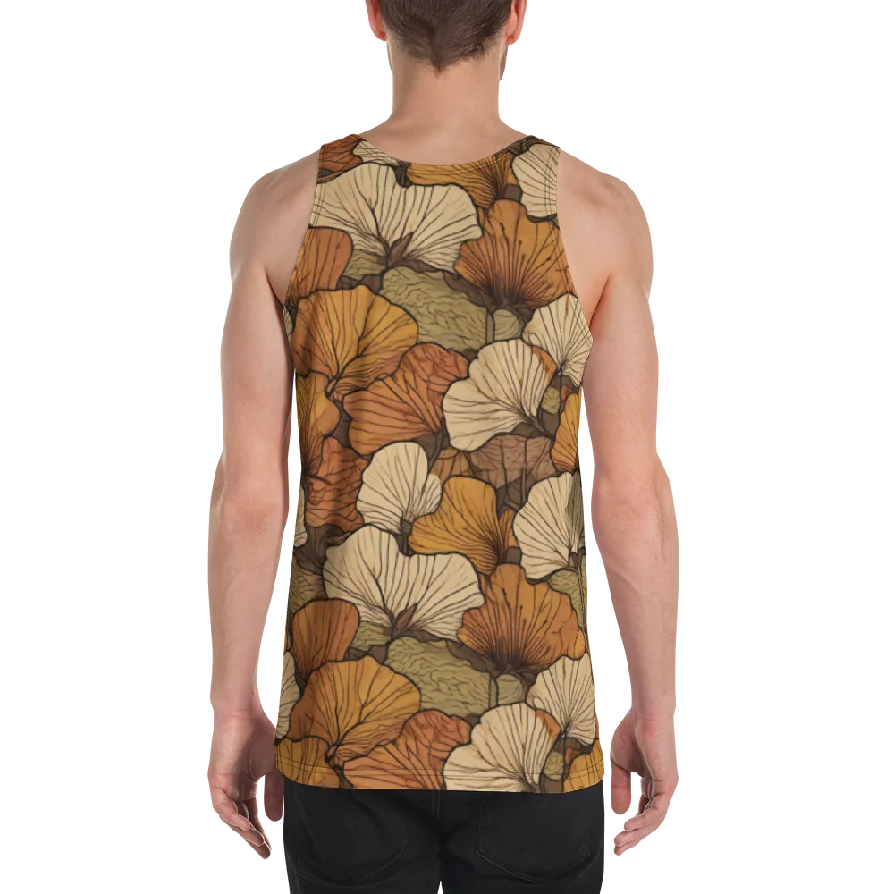Amber Petal Atlas on Men's Tank Top — Back