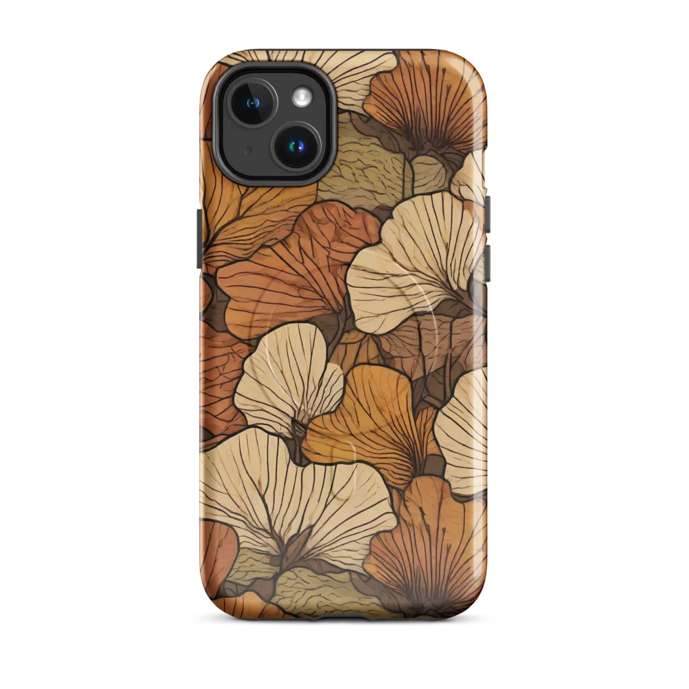 Amber Petal Atlas on MagSafe Tough Case for iPhone® — Front