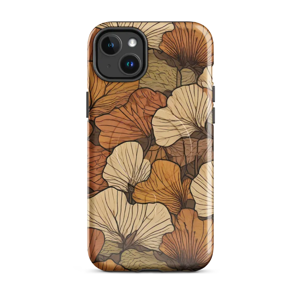 Amber Petal Atlas on MagSafe Tough Case for iPhone® — Front