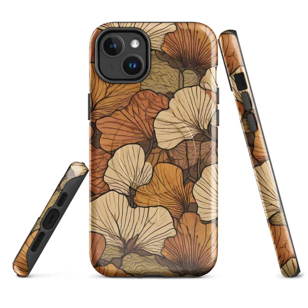 Amber Petal Atlas on MagSafe Tough Case for iPhone® — Front