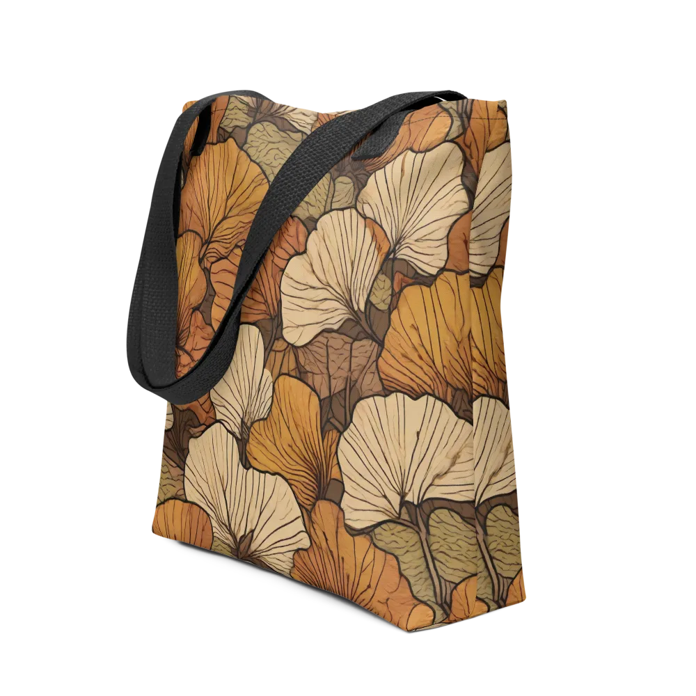 Amber Petal Atlas on Tote Bag — Front