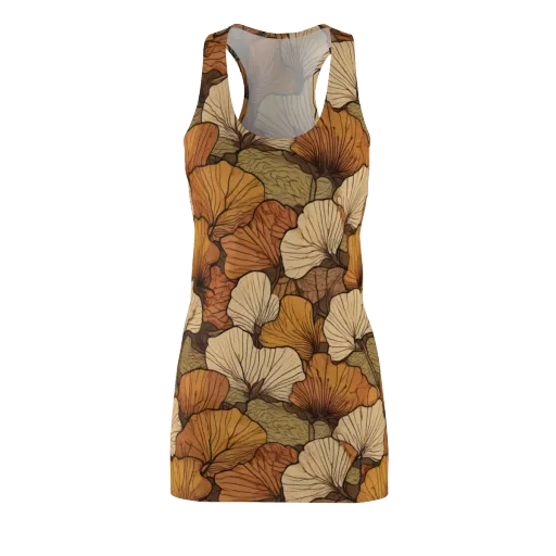 Amber Petal Atlas on a Racerback Dress
